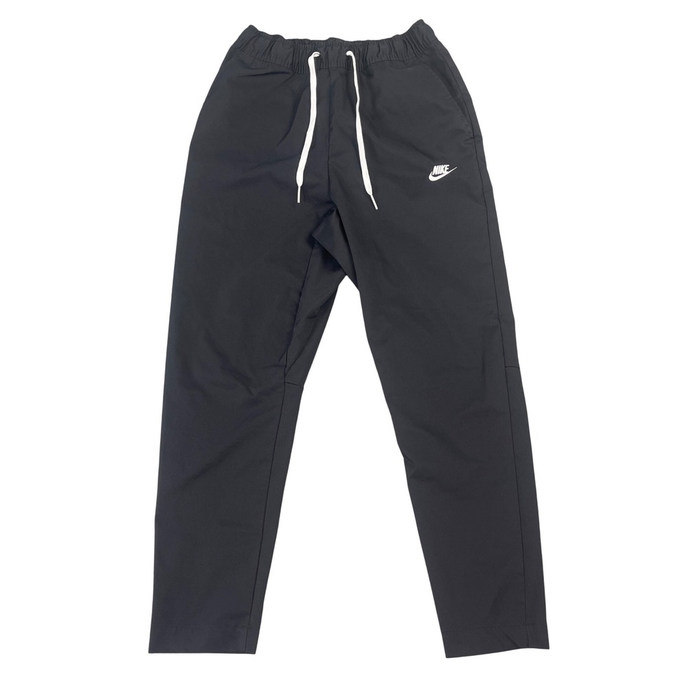 Nike Club Woven Tapered Leg Track Pants Mens Medium Black DX0623-010